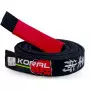 faixa jiujitsu preta ponta vermelha