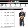 Kimono Kids Trançado Jiu-jitsu koral