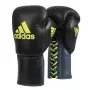 Luva Adidas Boxe Muay Thai Couro Legítimo Profissional