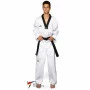 Dobok Daedo canelado gola preta aprovado wt