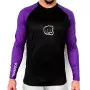 Rashguard Koral Nogi Preta Roxa