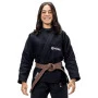 kimono Jiujitsu feminino Atama Collab Infinity Preto