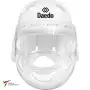 protetor cabeca capacete taekwondo daedo fit branco