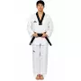Dobok Daedo canelado gola preta aprovado wt