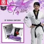 dobok kimono taekwondo feminino