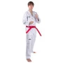 Dobok Daedo canelado gola branca aprovado wt