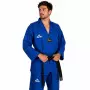 Dobok Daedo Competition Gola Preta Aprovado WT azul
