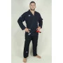 kimono jiujitsu trancado preto vulkan