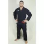 kimono jiujitsu trancado preto vulkan