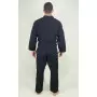 kimono jiujitsu trancado preto vulkan