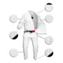 kimono jiujitsu trancado branco vulkan