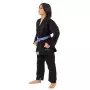 Kimono jiujitsu infantil preto torah trancado
