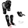 kit boxe e muay thai Green Hill Unique Preto