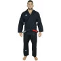 kimono jiujitsu trancado preto vulkan
