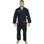 kimono jiujitsu trancado preto vulkan