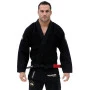 kimono jiujitsu trancado preto vulkan