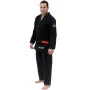 kimono jiujitsu trancado preto vulkan