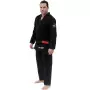 kimono jiujitsu trancado preto vulkan