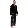 kimono jiujitsu trancado preto vulkan