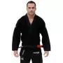 kimono jiujitsu trancado preto vulkan