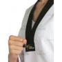 Dobok Daedo Competition Gola Preta Aprovado WT