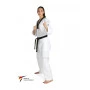 Dobok Daedo Competition Gola Preta Aprovado WT