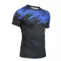 Rashguard Venum Manga Curta No Gi Storm Blue