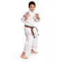 Kimono Judô Trançado Daedo Silver Infantil