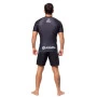 Rashguard Manga Curta Lycra Preta