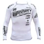 Rashguard Manga Longa Nogi Branca