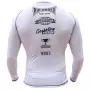 Rashguard Manga Longa Nogi Branca