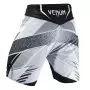 Bermuda Fightshort Long Fit UFC Venum Oficial Fight Night Branco