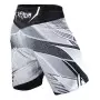Bermuda Fightshort Long Fit UFC Venum Oficial Fight Night Branco