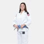 kimono jiujitsu feminino Ultra Light branco