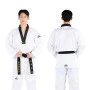 Dobok Daedo Competition Gola Preta Aprovado WT
