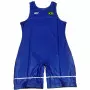 Uniforme Lycra Wrestling Green Hill Pro Azul